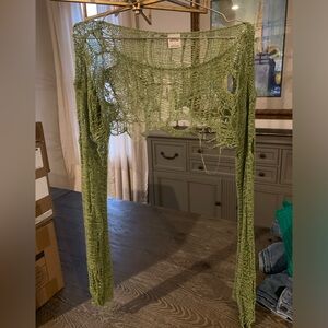 Urban Outfitters Green Bolero